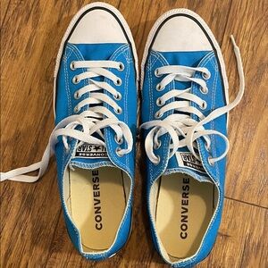 Converse Blue Canvas Sneakers- Unisex